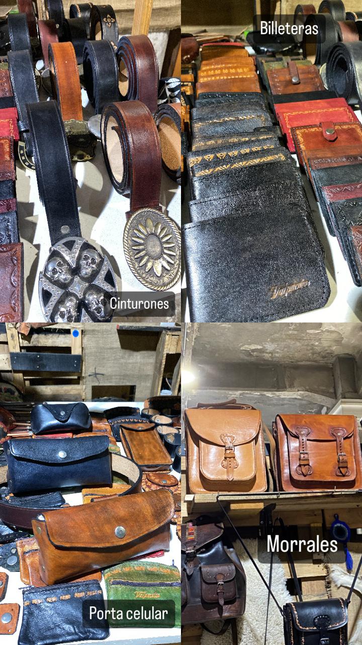 Cinturones, billeteras, porta celulares y morrales de Arte Cuero